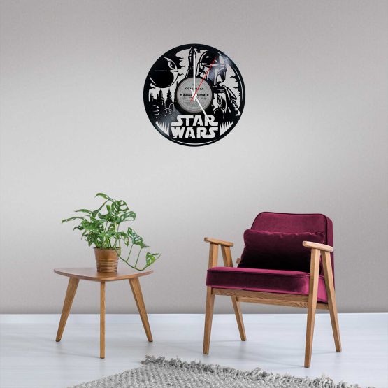 Star Wars LP Vinyl Clock
